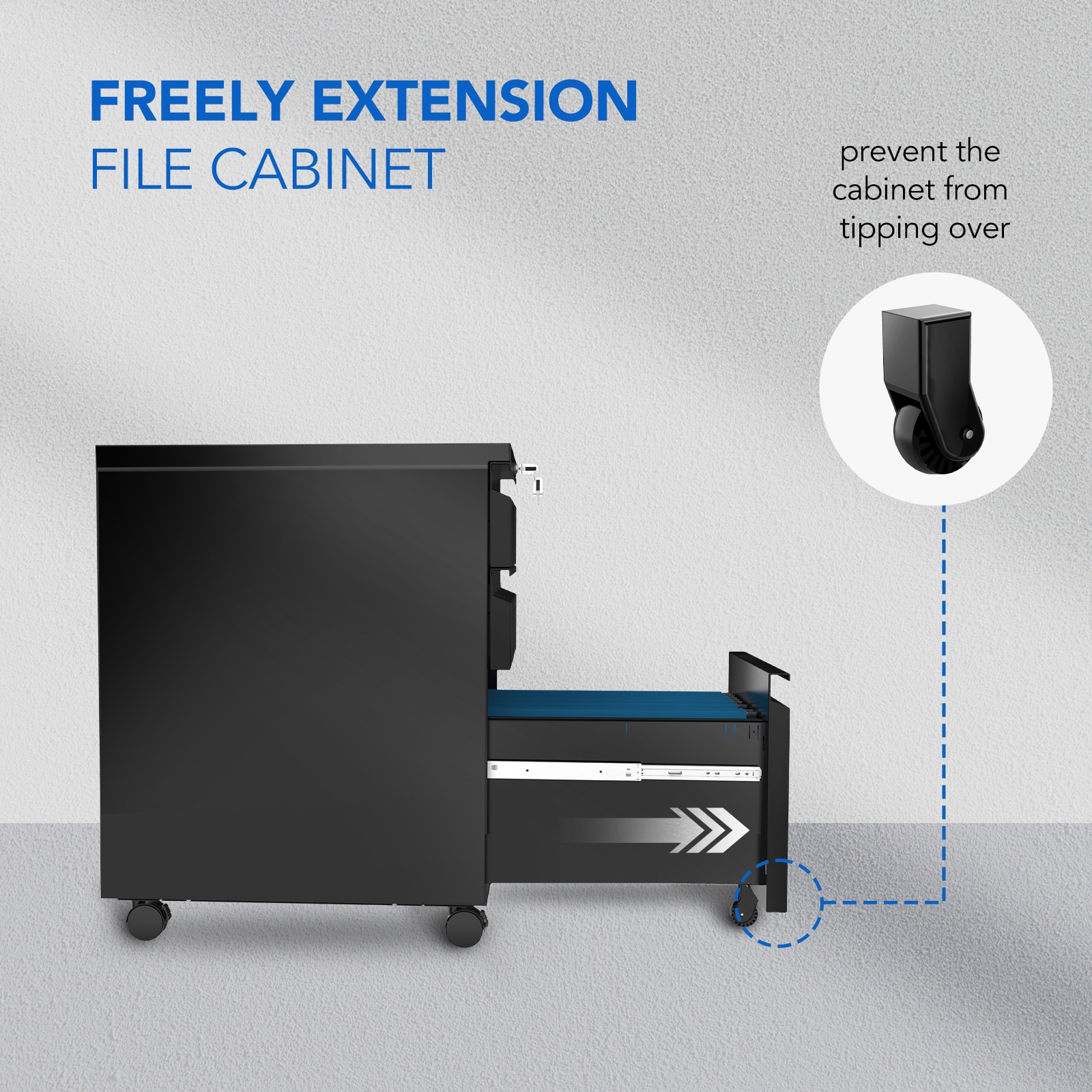 Mobile File Cabinet 026 | Flexispot